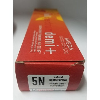 Aveda Full Spectrum Demi+ Custom-deposit Hair Color 5n Lightest Brown 80g