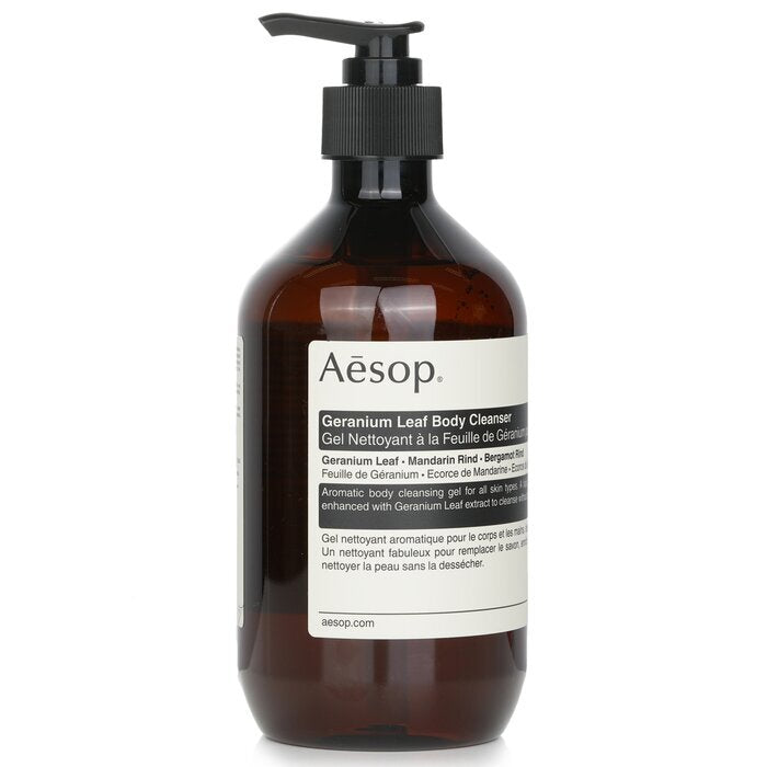 Aesop Nettoyant Corps Feuille de Géranium 500ml/17.99oz