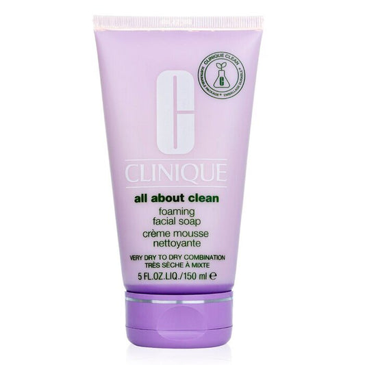 Clinique All About Clean Savon Moussant pour le Visage - Peaux Très Sèches à Mixtes 150ml/5oz