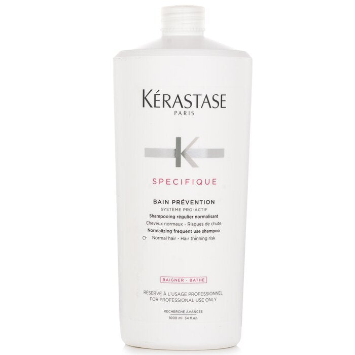 Kerastase Specifique Bain Prevention Shampooing Normalisant Usage Fréquent (Cheveux Normaux - Risque de Chute) 1000ml/34oz