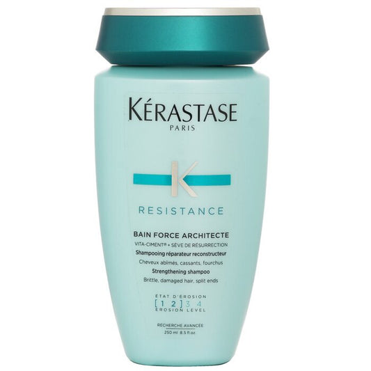 Kerastase Resistance Bain Force Architecte Shampooing Fortifiant (Pour Cheveux Cassants, Abîmés, Pointes Fourchues) 250ml/8.5oz