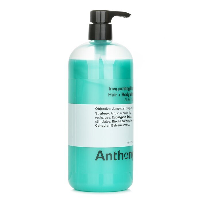 Anthony Invigorating Rush Hair & Body Wash (All Skin Types) 946ml