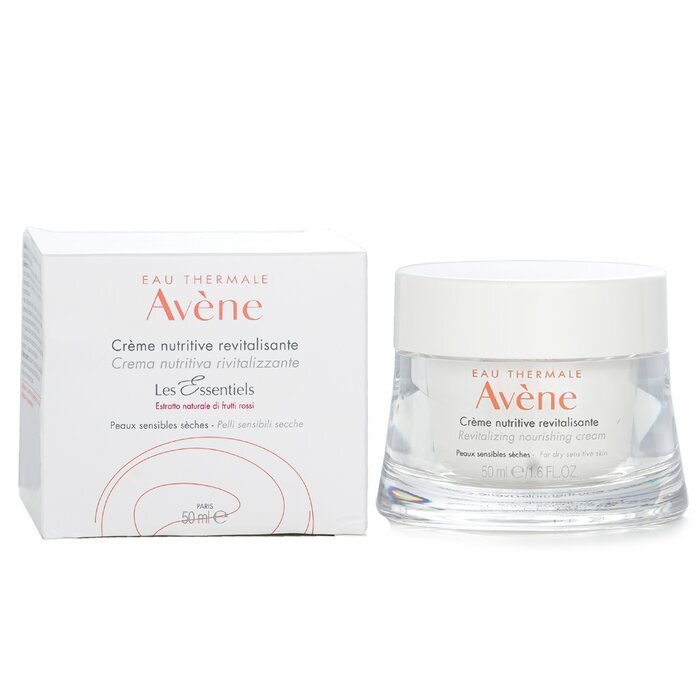 Avene Revitalizing Nourishing Cream - For Dry Sensitive Skin 50ml