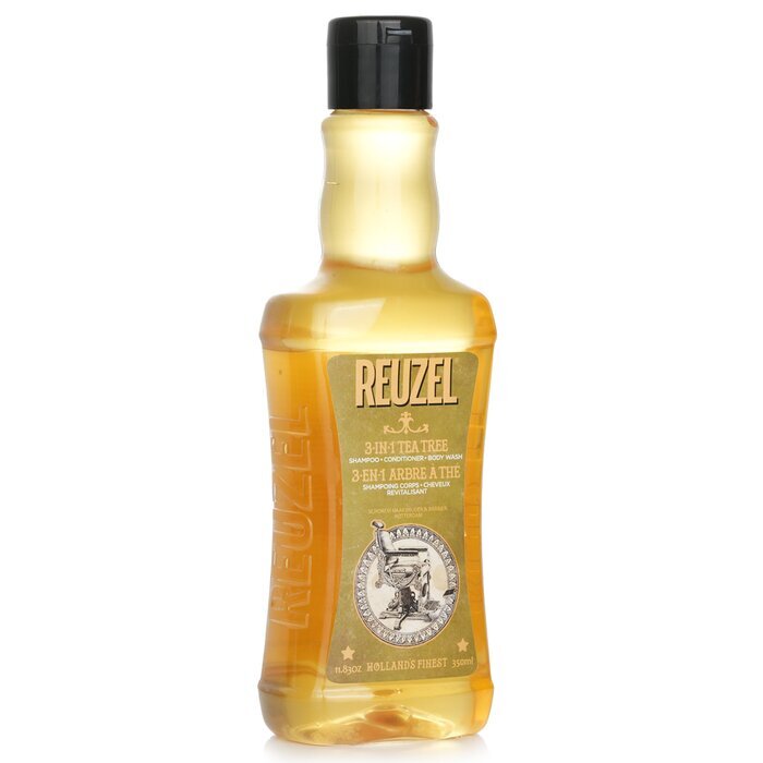 Reuzel 3-In-1 Tea Tree Shampoo Conditioner Body Wash 350ml