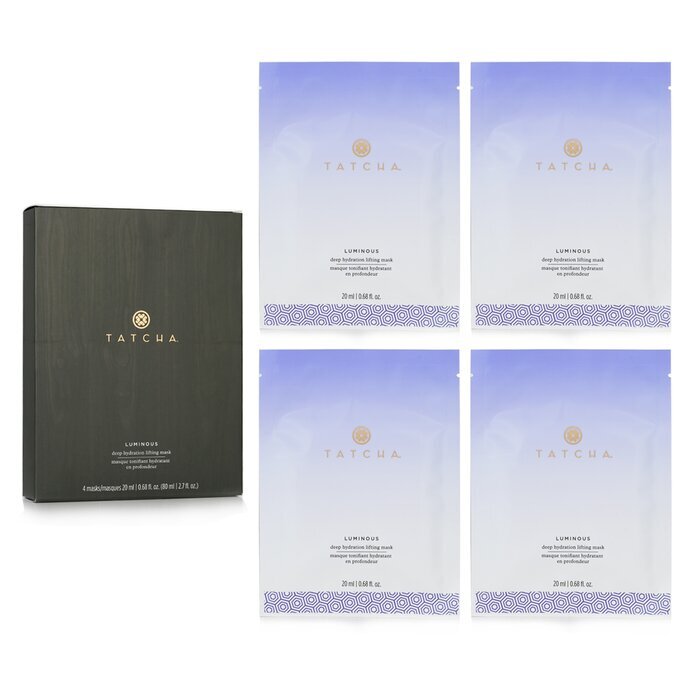 Tatcha Luminous Deep Hydration Lifting Mask 4x20ml