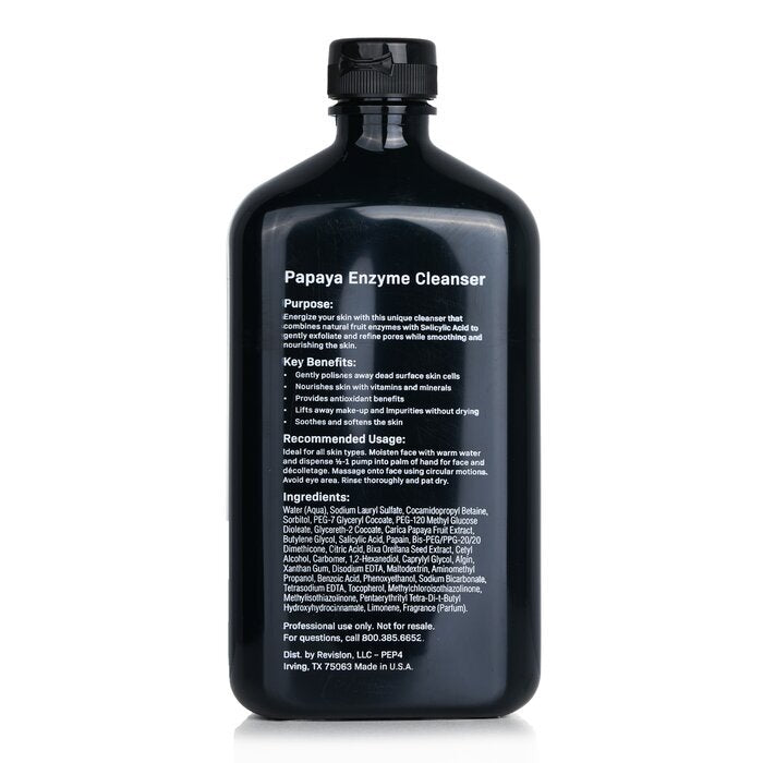 Revision Skincare Papaya Enzyme Cleanser (Salon Size) 473ml