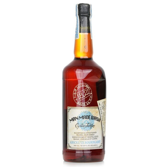 18.21 Man Made Man Made Wash Shampoo, Conditioner & Body Wash -  Absolute Mahogany (box slightly damage) 950ml