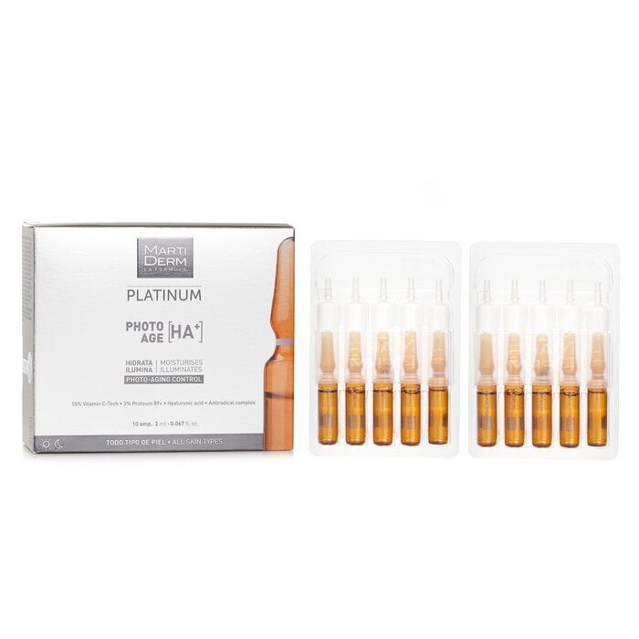 Martiderm Platinum Photo Age HA+ Ampoules 10x 2ml