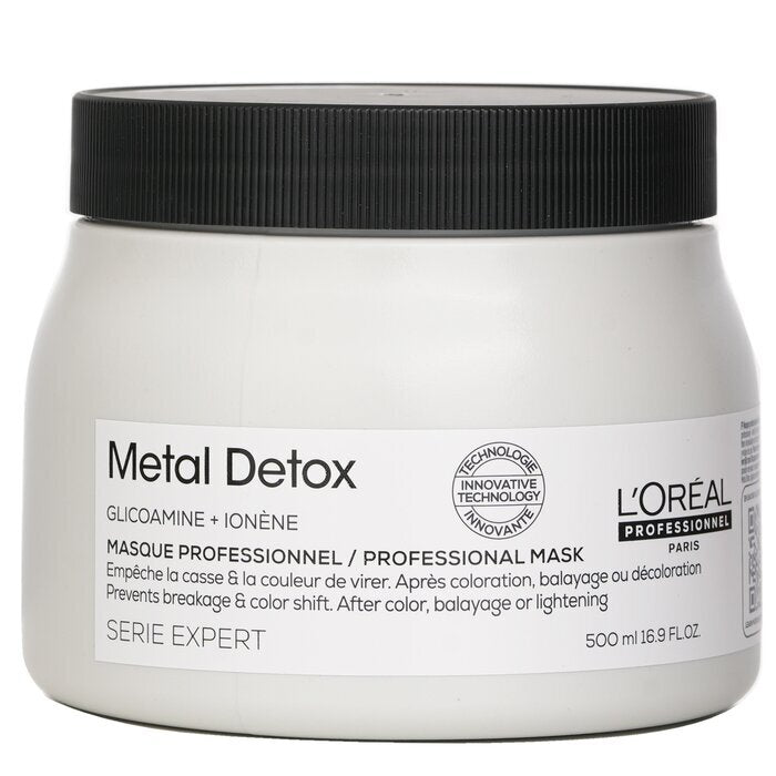 L'Oreal Serie Expert Metal Detox Glicoamine + Ionene Professional Mask 500ml