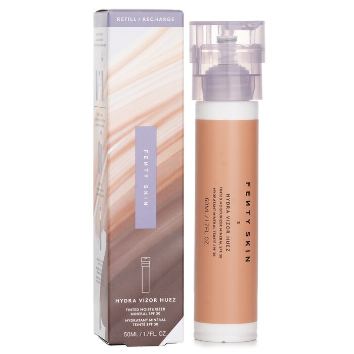 Fenty Beauty by Rihanna Hydra Vizor Huez Tinted Moisturizer Mineral SPF 30 Refill - Tint 3 50ml