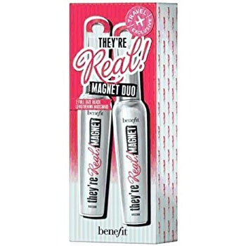 Benefit They're Real! Magnet Mascara Duo Set 2x9gr - #1 Supercharged Black 18g