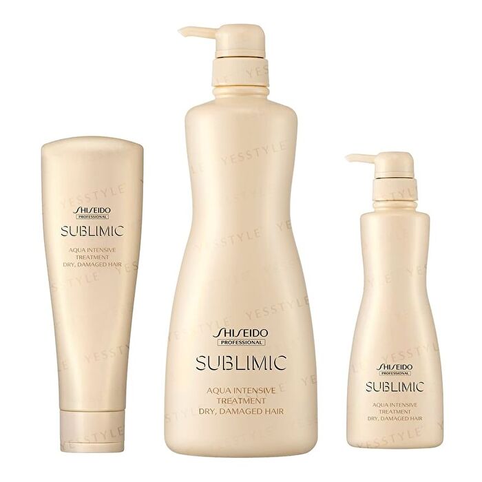 Professional Sublimic Aqua Intensive Treatment Dry Damaged Hair - 450g Refill