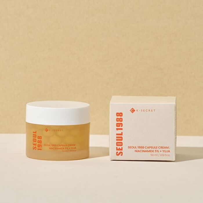 SEOUL 1988 Capsule Cream : Niacinamide 5% + Yuja - 50ml