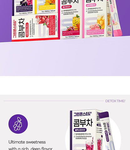 D-Toc Kombucha - 6 Types - Sweet Sapphire