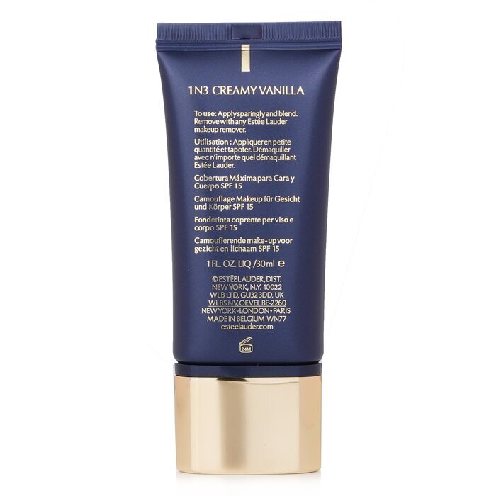 Estee Lauder Double Wear Maximum Cover Camouflage Make Up (Face & Body) SPF15 - 03/1N3 Creamy Vanilla 30ml
