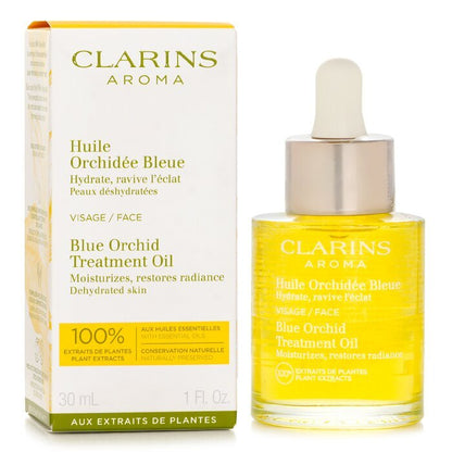 Clarins Face Treatment Oil - Blue Orchid (For Dehydrated Skin) (Packaging Random Pick) 30ml