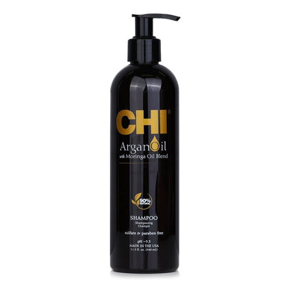 CHI Shampooing à l'huile d'argan plus huile de moringa - Sans sulfate ni paraben 340ml/11.5oz