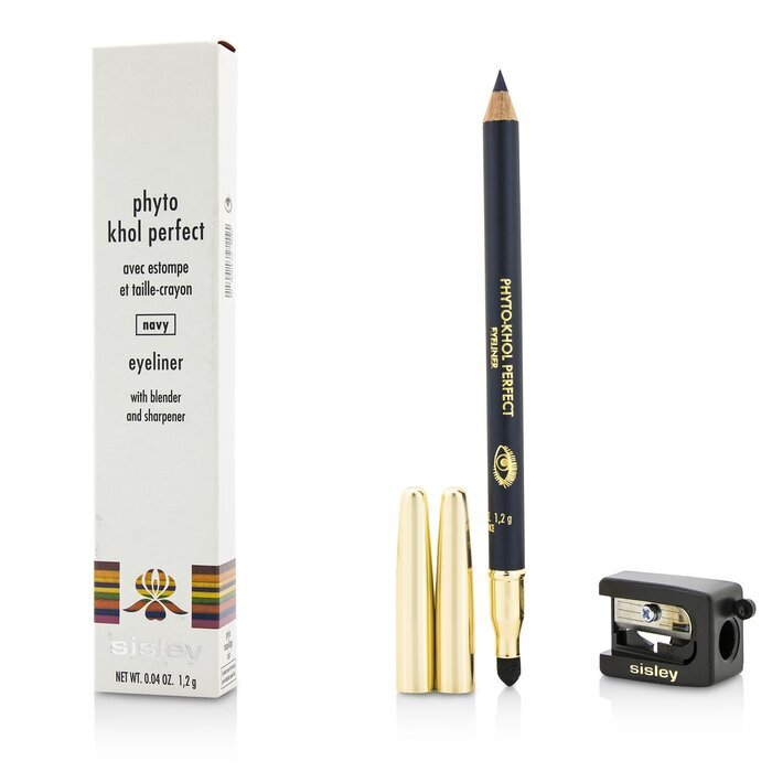 Sisley Phyto Khol Eyeliner Parfait (Avec estompeur et taille-crayon) - # Navy 1.2g/0.04oz