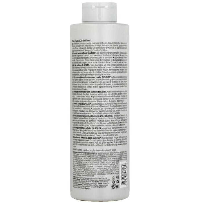 Joico Blonde Life Brightening Shampoo (To Nourish & Illuminate) 1000ml