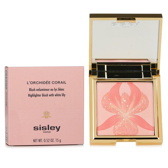 Sisley L'Orchidee Highlighter Blush With White Lily - Corail 15g