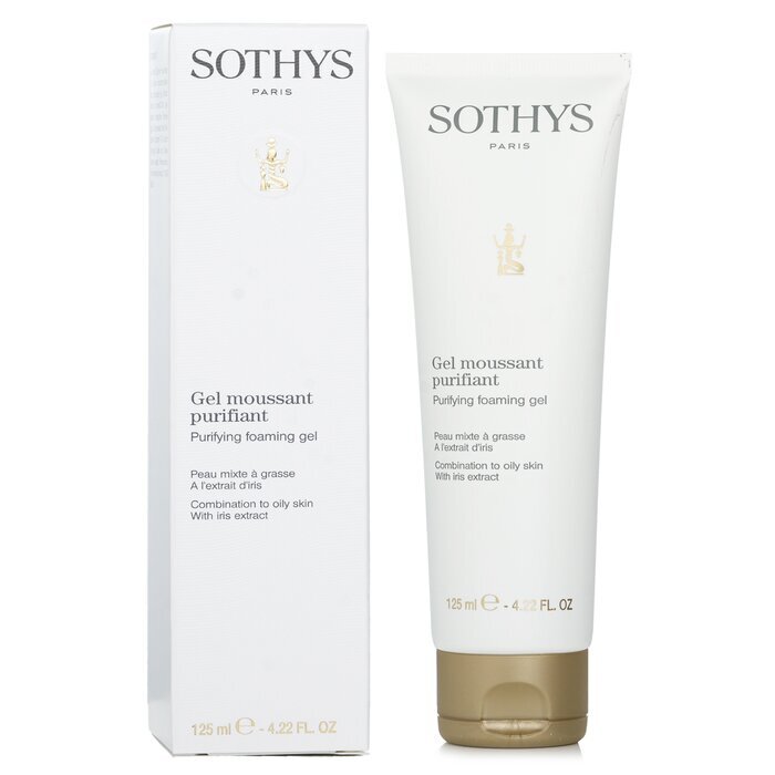 Sothys Purifying Foaming Gel - For Combination to Oily Skin, With Iris Extract 125ml