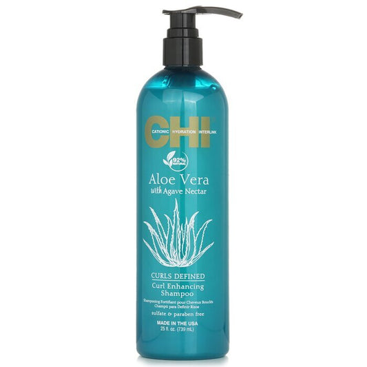 CHI Aloe Vera with Agave Nectar Curls Defined Curl Enhancing Shampoo 739ml