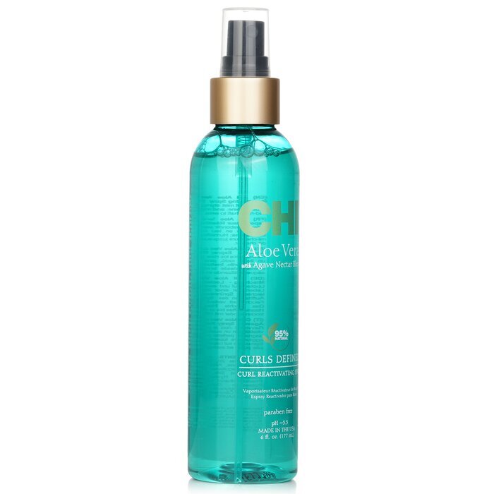 CHI Aloe Vera with Agave Nectar Curls Defined Curl Reactivating Spray 177ml