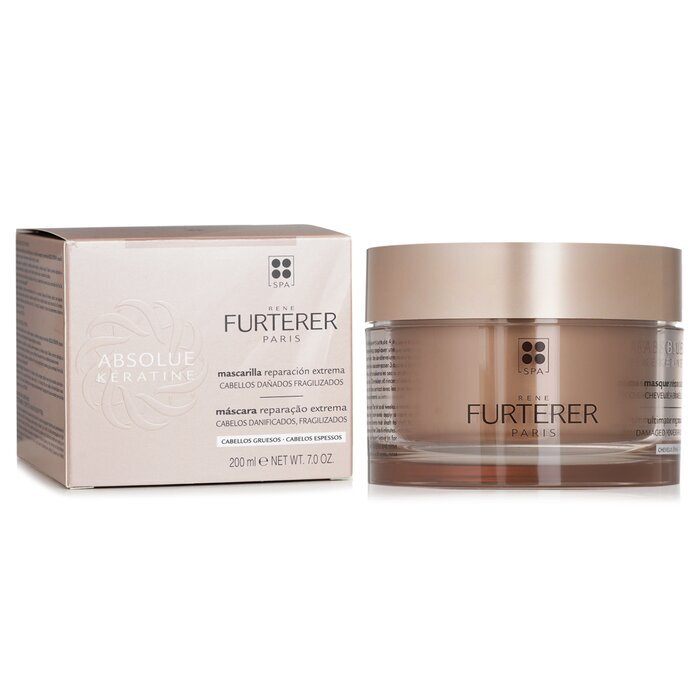 Rene Furterer Absolue Kèratine Renewal Care Ultimate Repairing Mask (Damaged, Over-Processed Thick Hair) 200ml