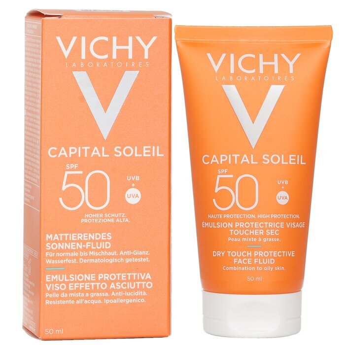 Vichy Capital Soleil Mattifying Face Fluid Dry Touch SPF 50 - Water Resistant 50ml