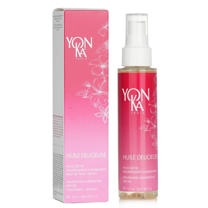 Yonka Huile Delicieuse Nourishing, Sublimative Dry Oil - Jasmine (Exp. Date 31 May 2026) 100ml