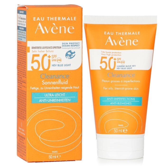 Avene Very High Protection Cleanance Solar SPF50+ - For Oily, Blemish-Prone Skin 50ml