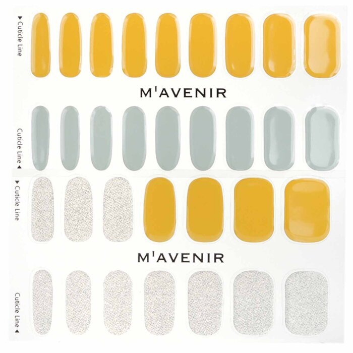 Mavenir Nail Sticker (Yellow) - # Brillante Pumpkin Nail 32pcs