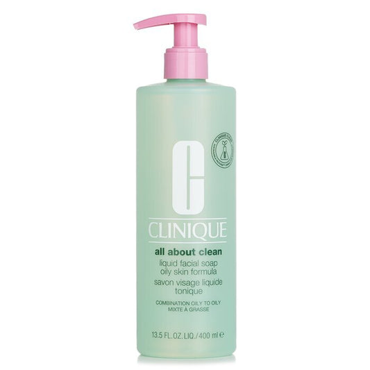 Clinique All About Clean Liquid Facial Soap Oily Skin Formula (Combination Oily to Oily Skin) 400ml