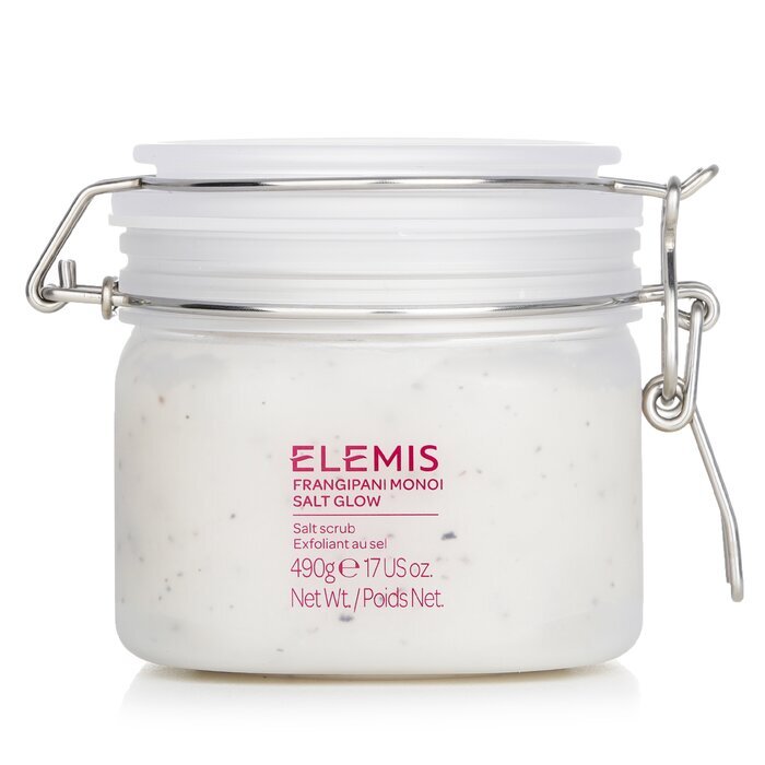 Elemis Frangipani Monoi Salt Glow Salt Scrub Exfoliant 490g