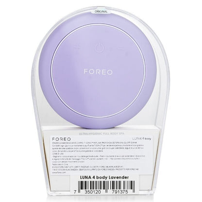 FOREO Luna 4 Body Massaging Body Brush -  Lavender 1pcs
