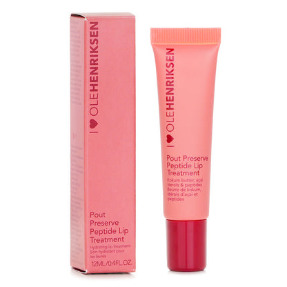Ole Henriksen Pout Preserve Peptide Lip Treatment -  Strawberry Sorbet 12ml
