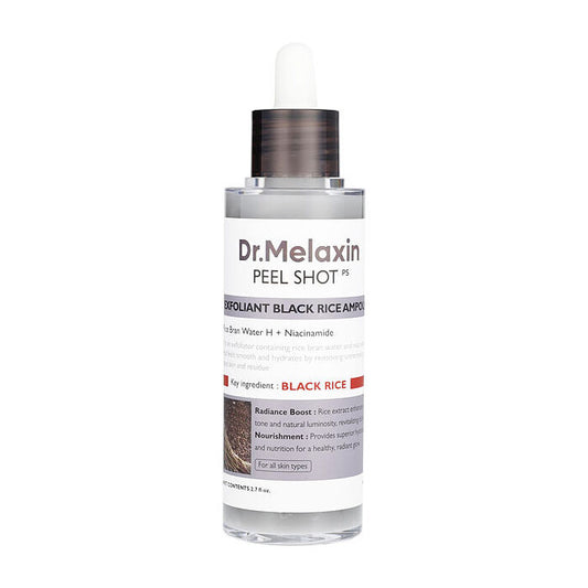 Dr. Melaxin Peel Shot Exfoliant Black Rice Ampoule 80ml