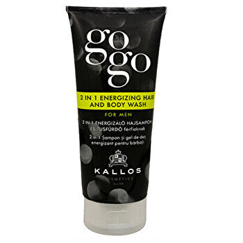 Kallos Gogo 2-in-1 Energizing Hair And Body Wash For Men 200ml