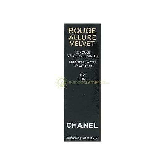 Chanel Rouge Allure Velvet Luminous Matte Lip Colour #62 Libre 3.5g