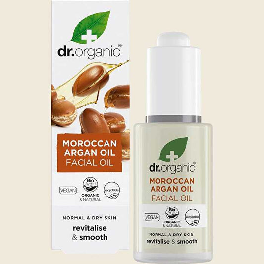 Facial Oil Organic Moroccan Argan Oil 30ml