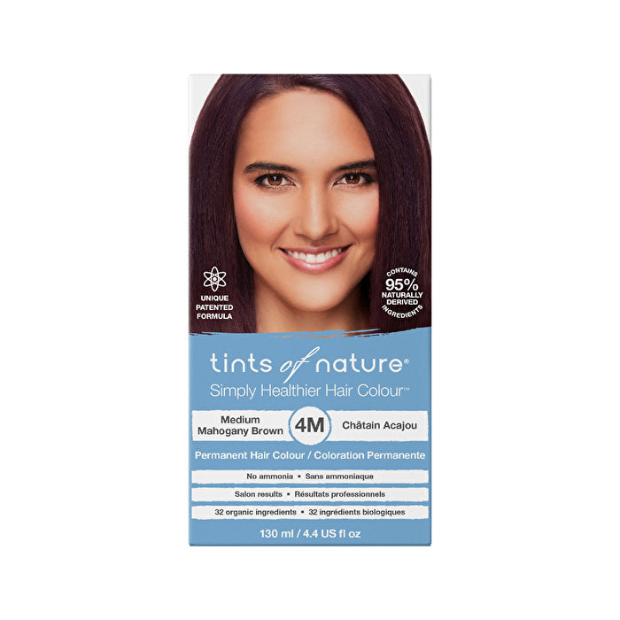 Tints Of Nature Permanent Hair Colour 4m (medium Mahogany Brown)